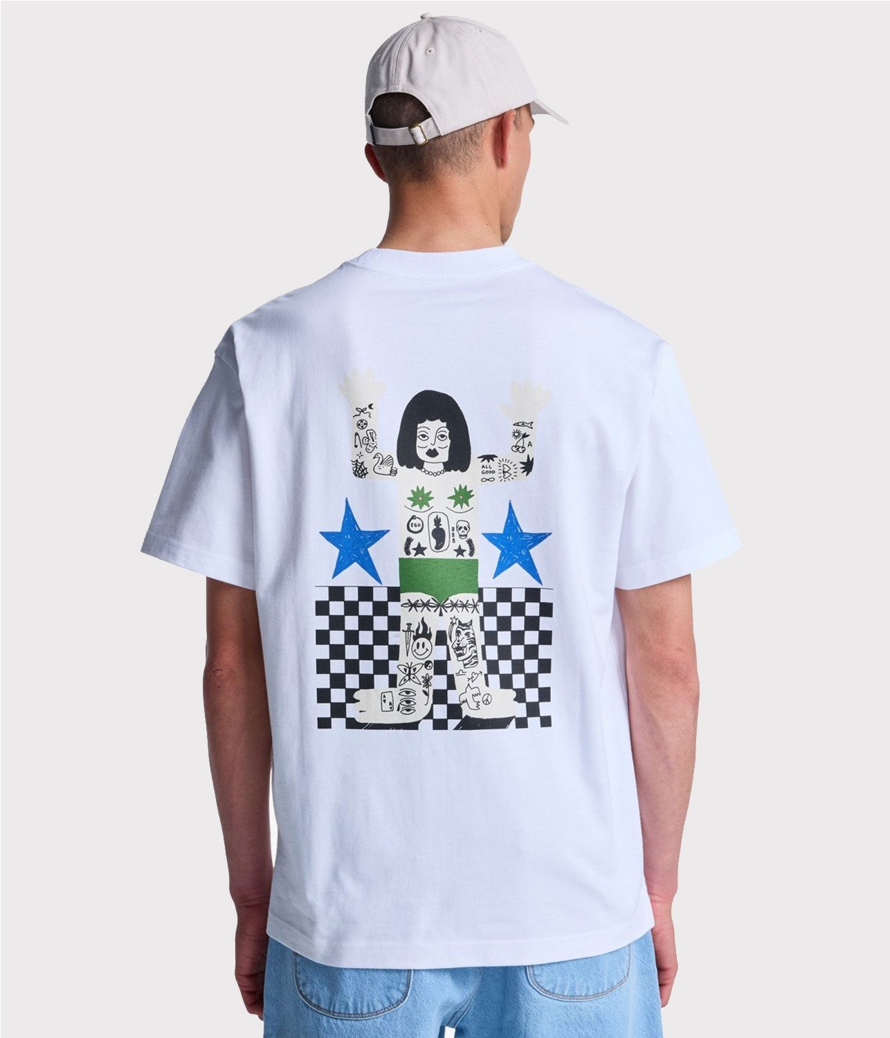 RVCA ANTNIA FIGRD BONHOMME TEE