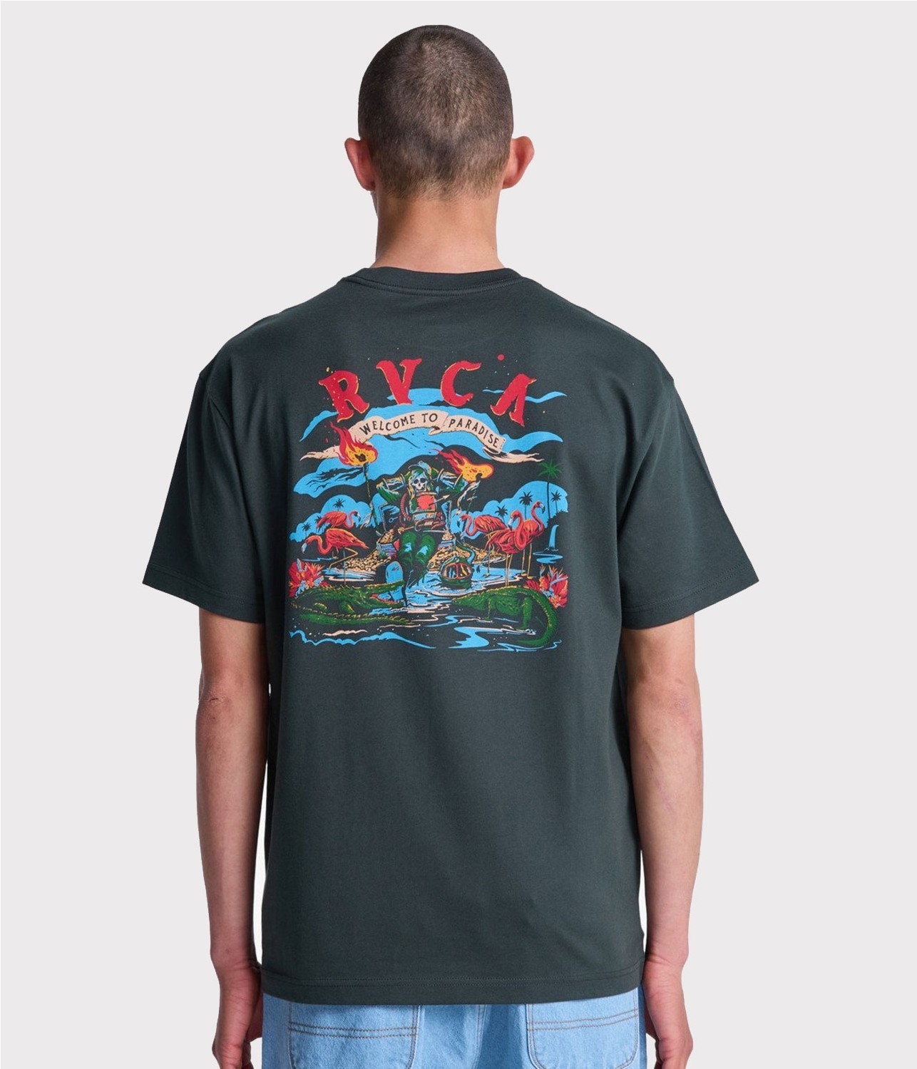 RVCA WELCOME TO RVCA TEE