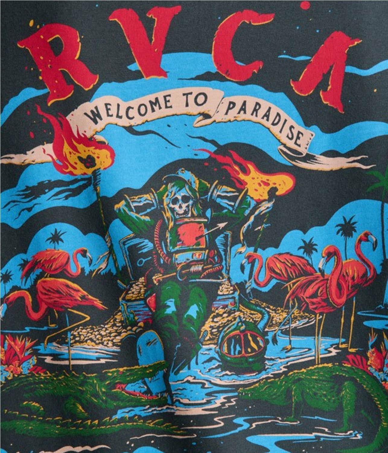RVCA WELCOME TO RVCA TEE