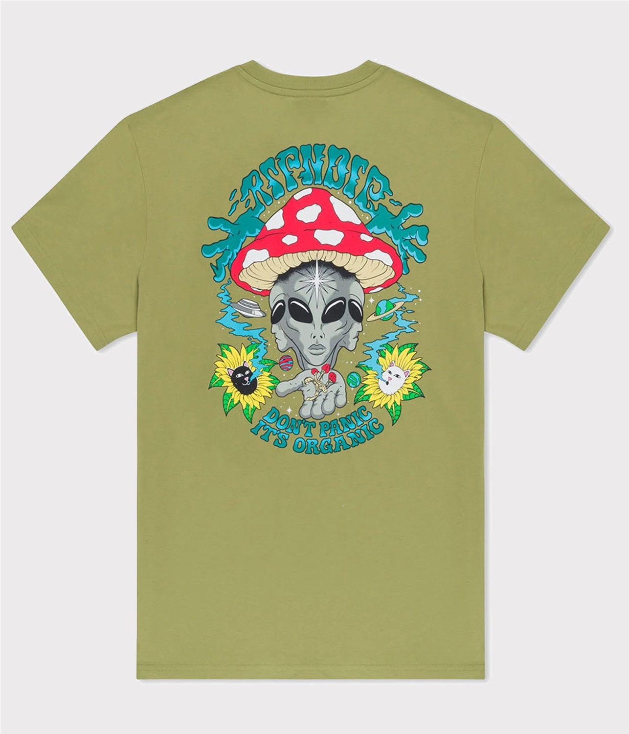RIPNDIP DON T PANIC TEE