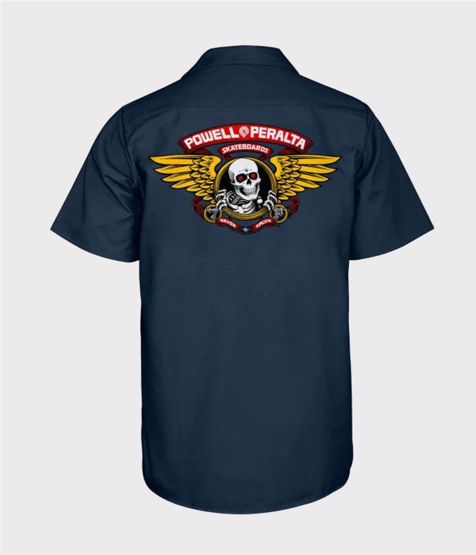 POWELL PERALTA WORK SHIRT WING