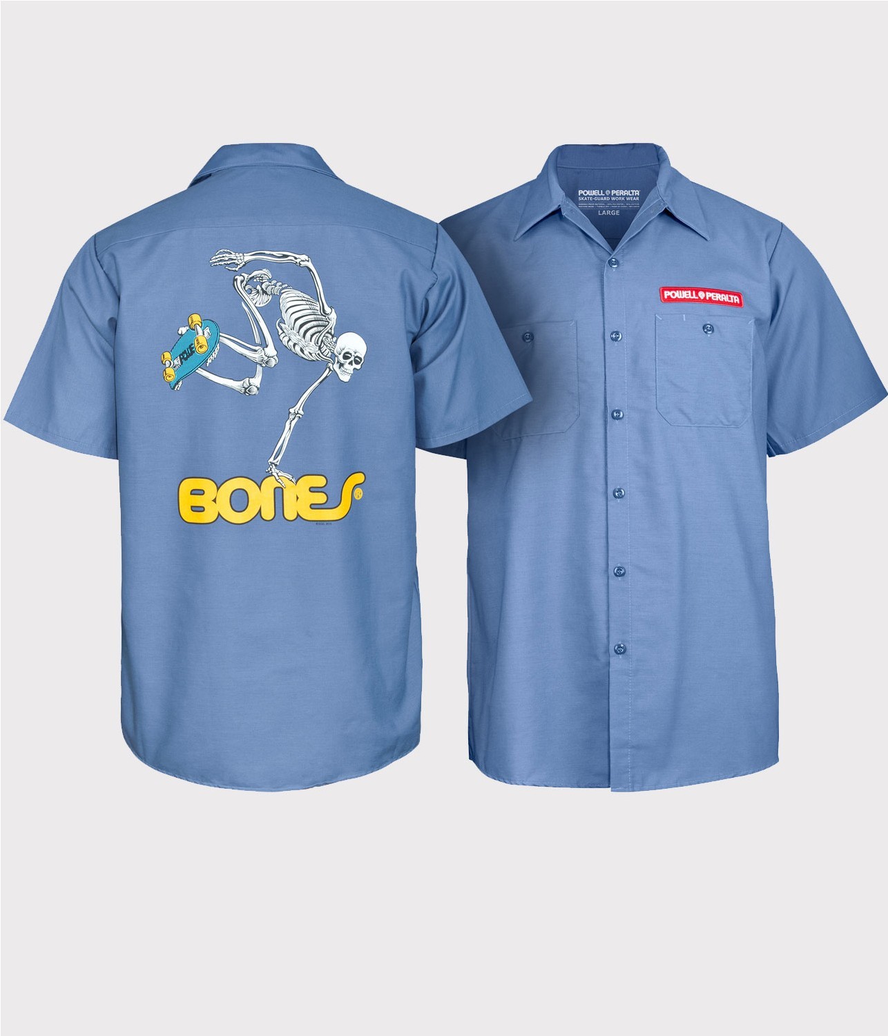 POWELL PERALTA WORK SHIRT SKEL