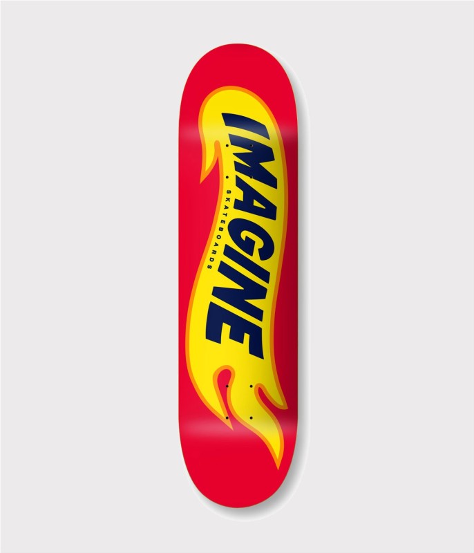 IMAGINE HOT FLAMES RED ROJO