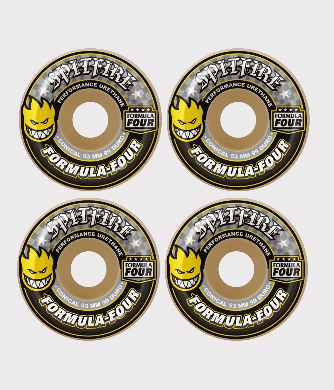 SPITFIRE CNCL YLW PRNT F4 53M