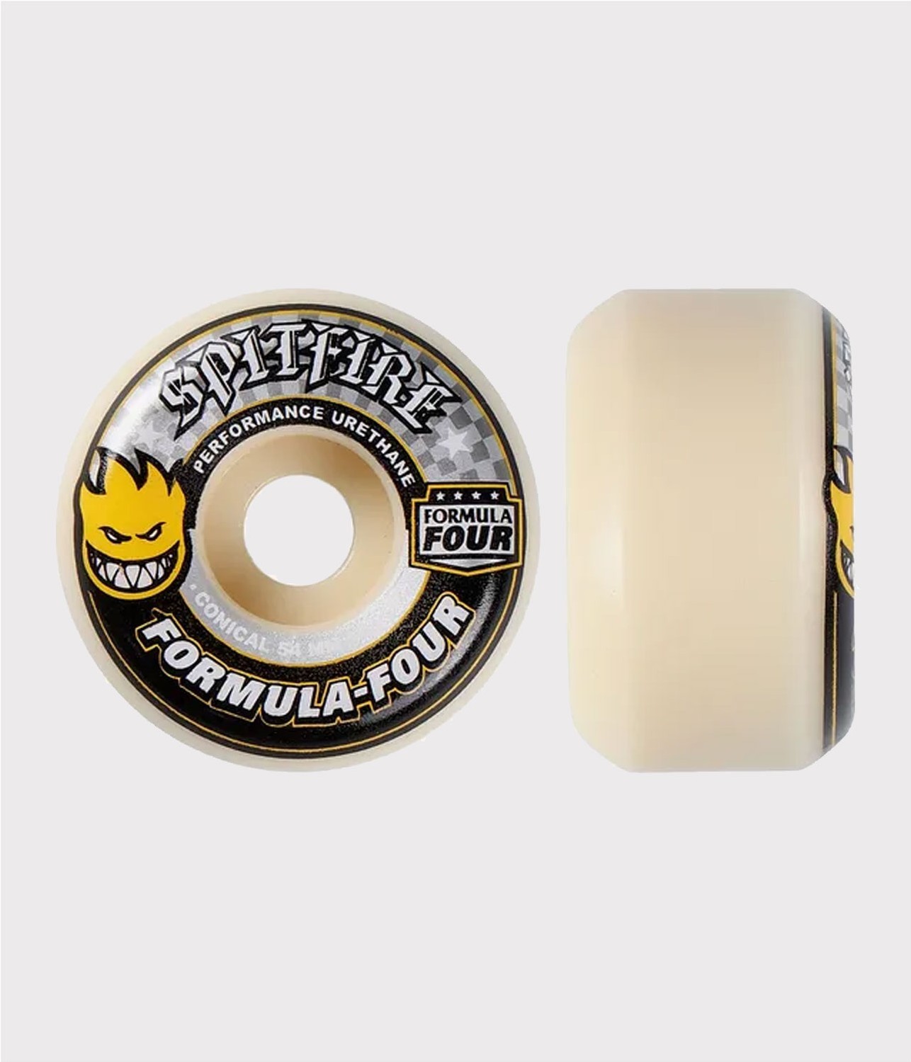 SPITFIRE F4 99 YLLW PRNT 54MM