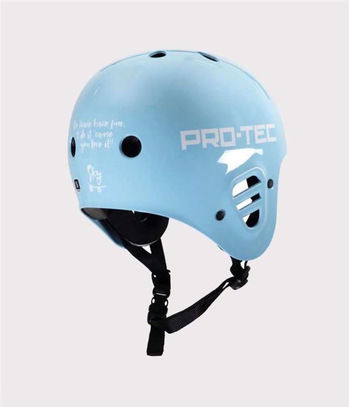 PRO-TEC HELMET SKY BROWN FULL 2