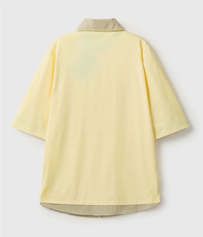 SSSTUFFF FAKE SHIRT POLO 2