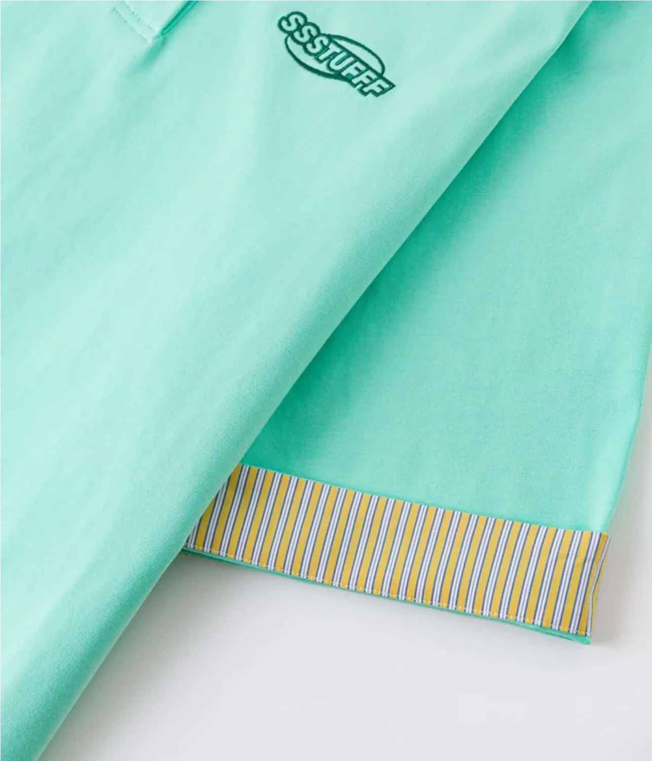 SSSTUFFF FAKE SHIRT POLO