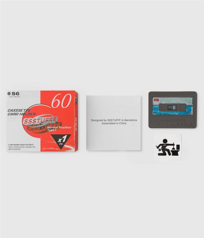 SSSTUFFF CASSETTE CARDHOLDER