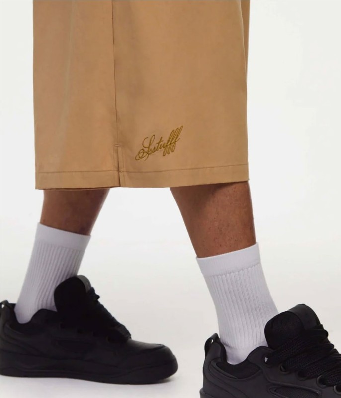 SSSTUFFF LOGO BERMUDA SHORTS