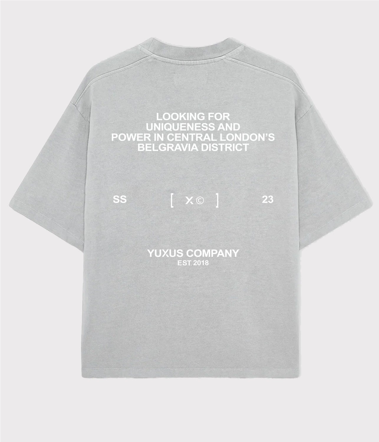 YUXUS ASH BELGRAVE TEE