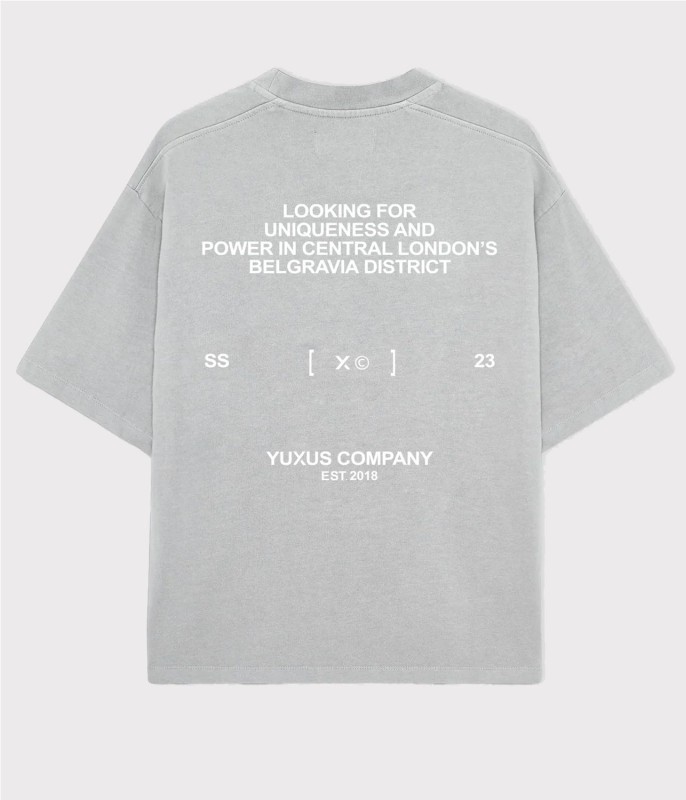 YUXUS ASH BELGRAVE TEE