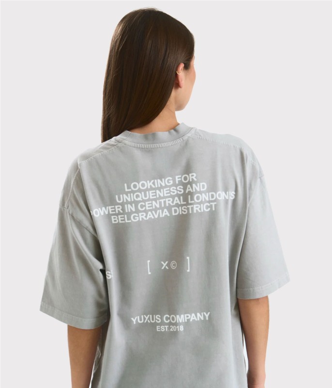 YUXUS ASH BELGRAVE TEE