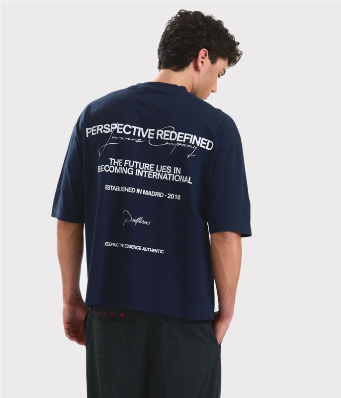 YUXUS BLUEBERRY PATTERNS TEE