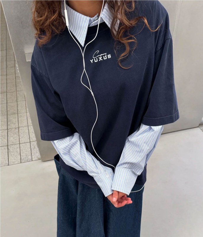 YUXUS BLUEBERRY PATTERNS TEE