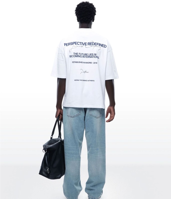 YUXUS MARBLE PATTERNS TEE