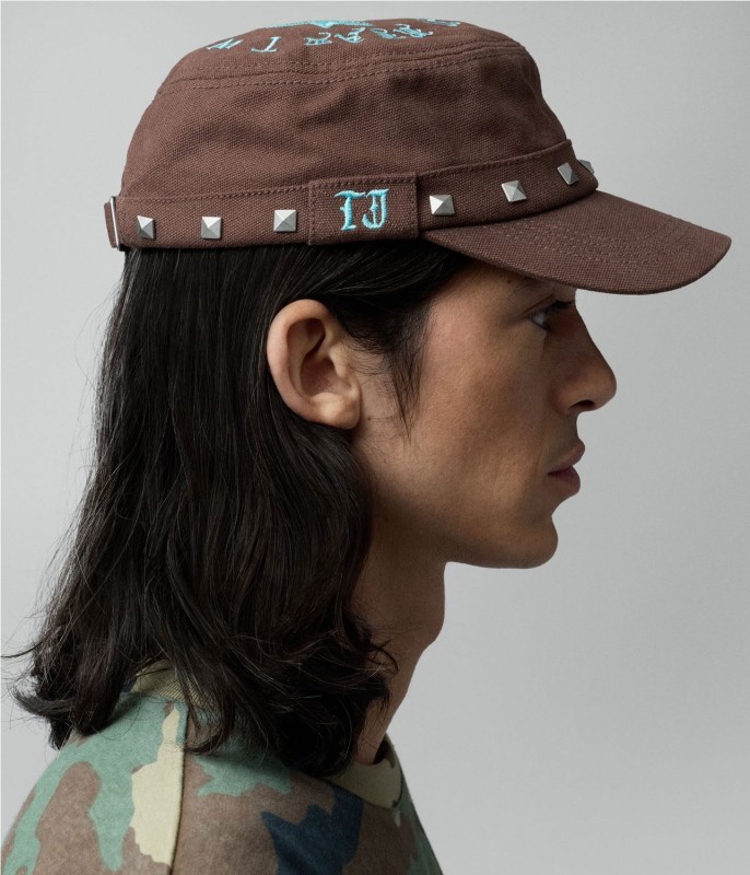 TWOJEYS STUDDED GUERRILLA CAP