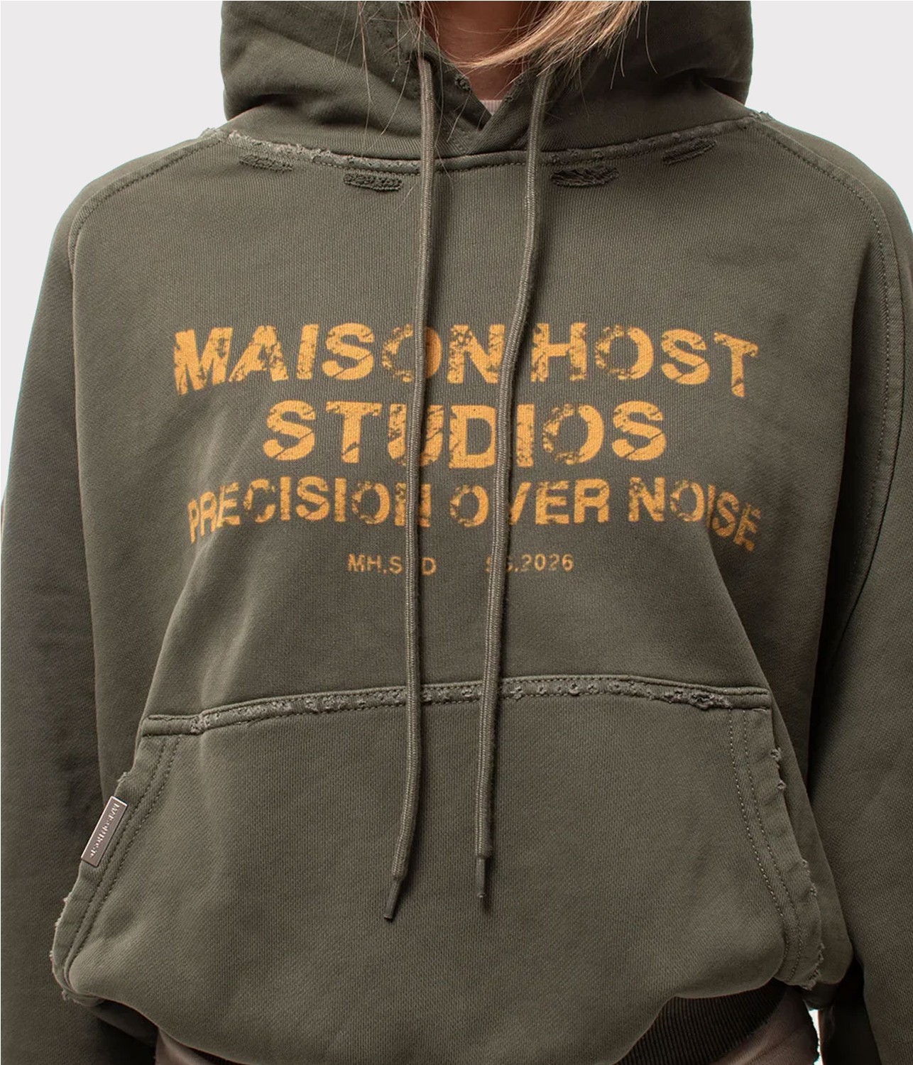 MAISON HOST STATEMENT HOODIE