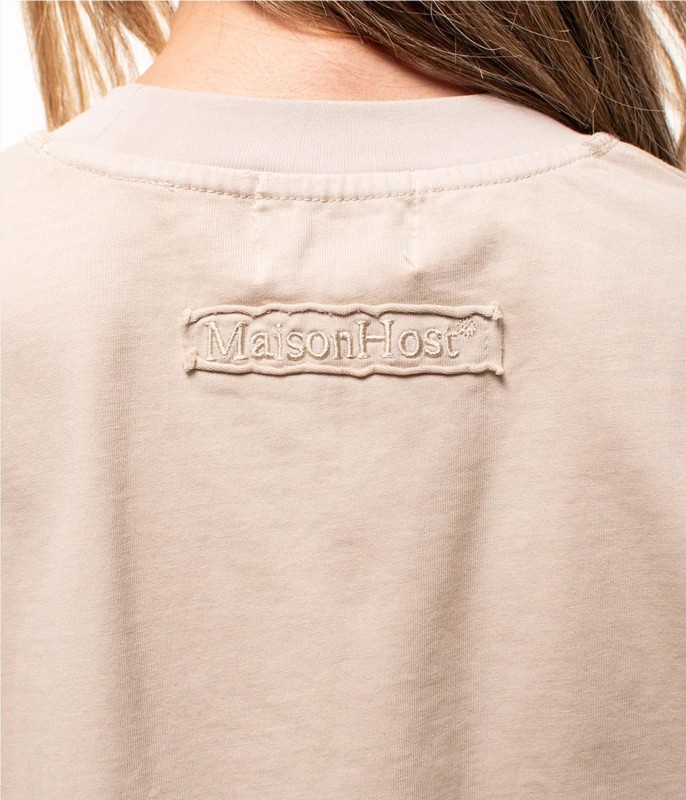MAISON HOST CREST TEE