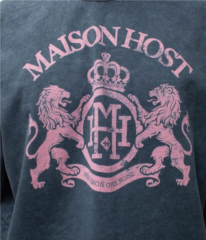 MAISON HOST CREST TEE