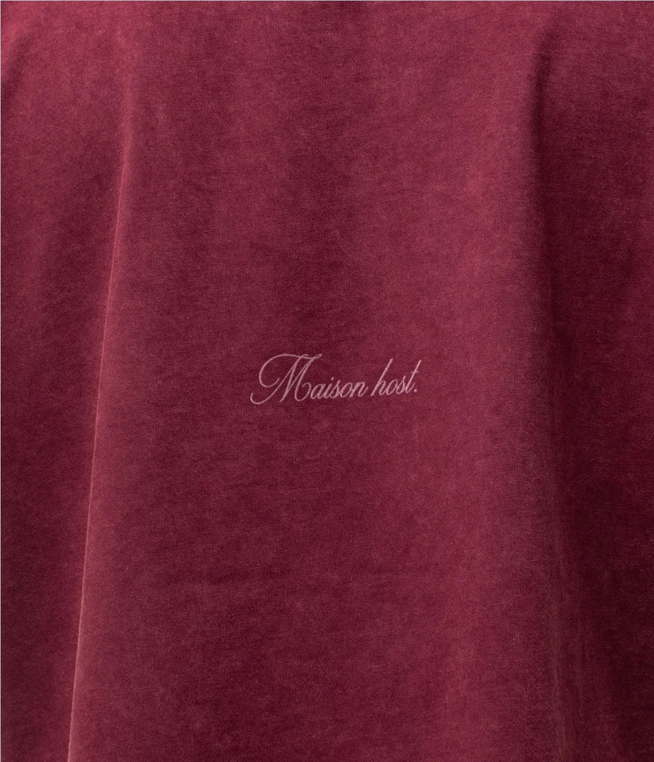 MAISON HOST NEEDLE TEE