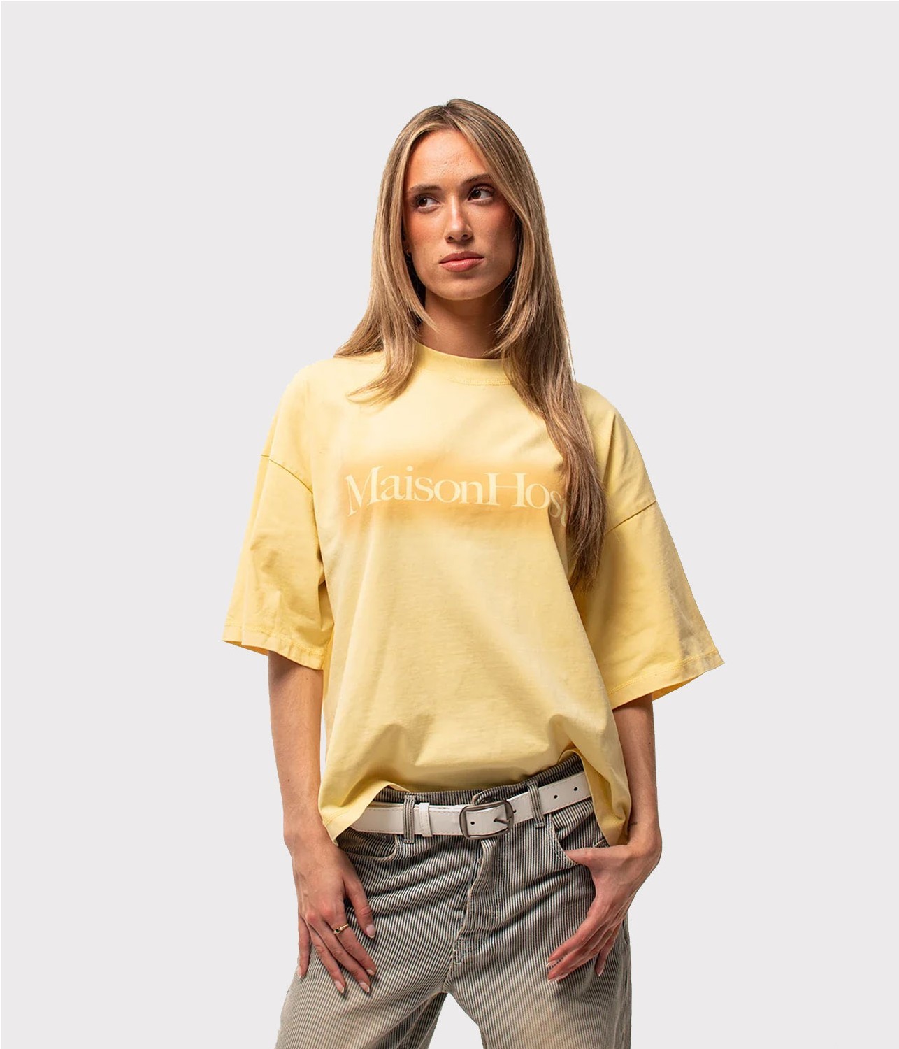 MAISON HOST SPRAY LOGO TEE