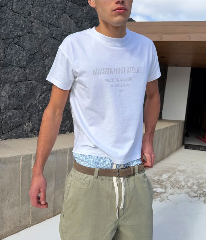 MAISON HOST ATELIER SLIM TEE