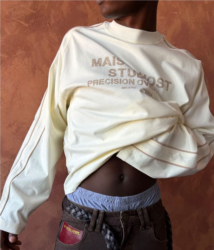 MAISON HOST MH STICH LNGSLEEVE