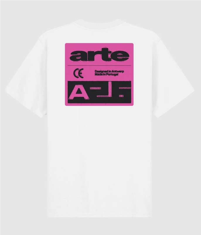 ARTE PINK SERIAL TEE