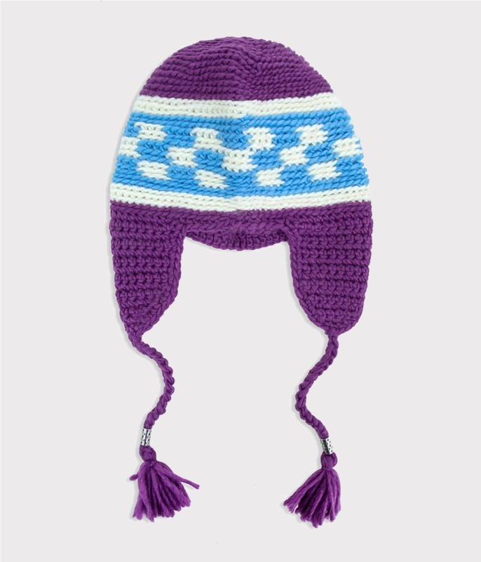 TWOJEYS KNITTED EARFLAP BEANIE 2