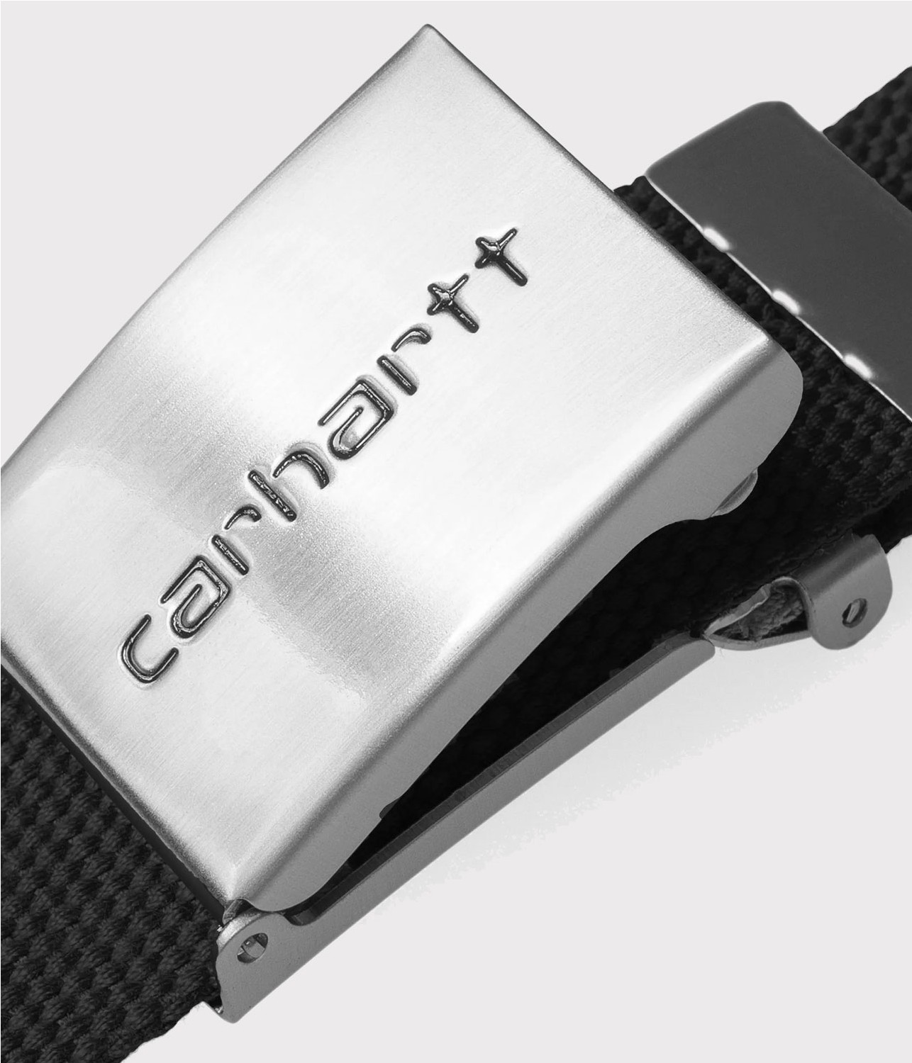 CARHARTT WIP CLIP BELT CHROME