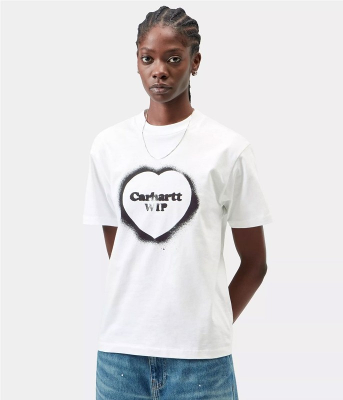 CARHARTT WIP SPRAY HEART TEE W