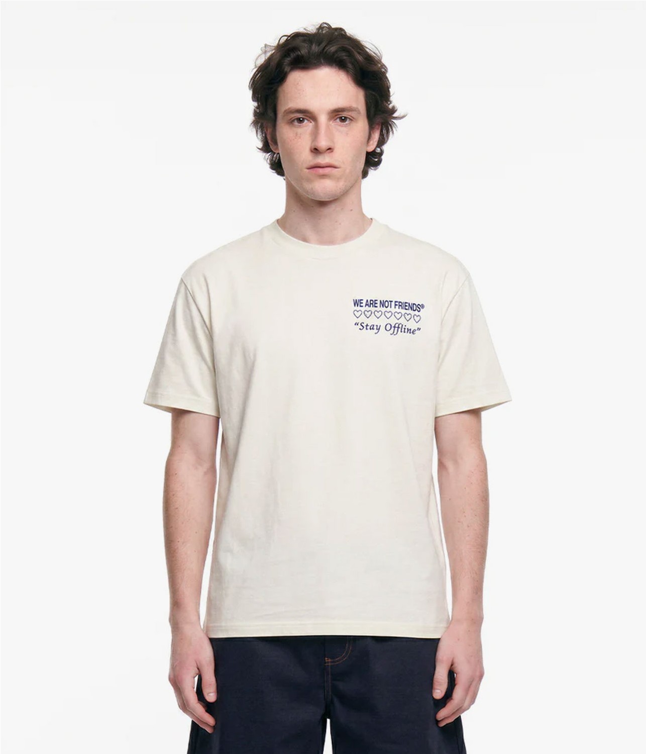 WE ARE NOT FRIENDS OFFLINE TEE