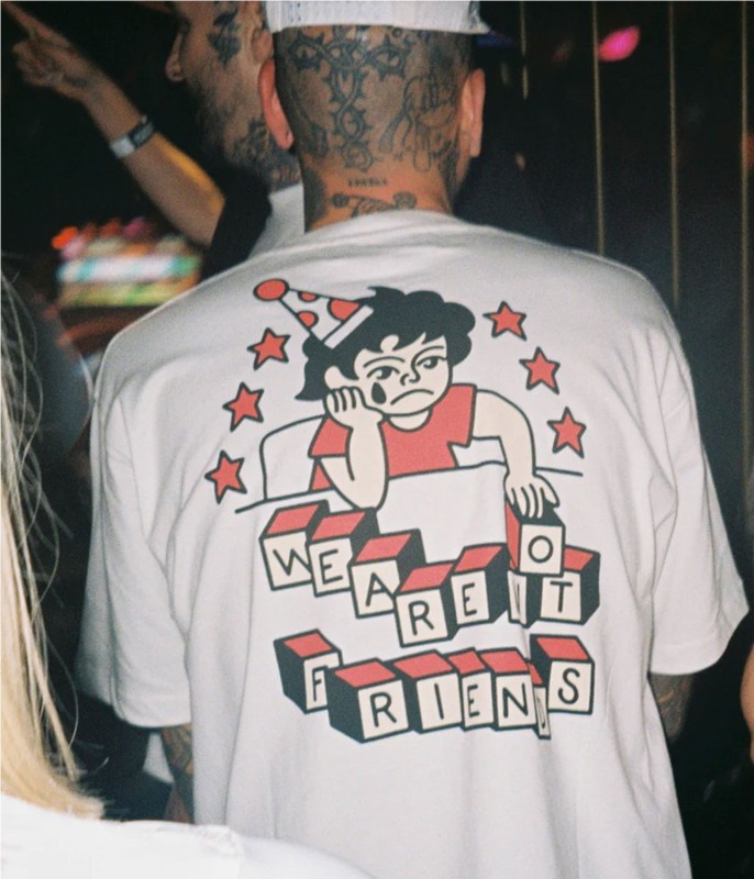 WE ARE NOT FRIENDS X BORJA SLG