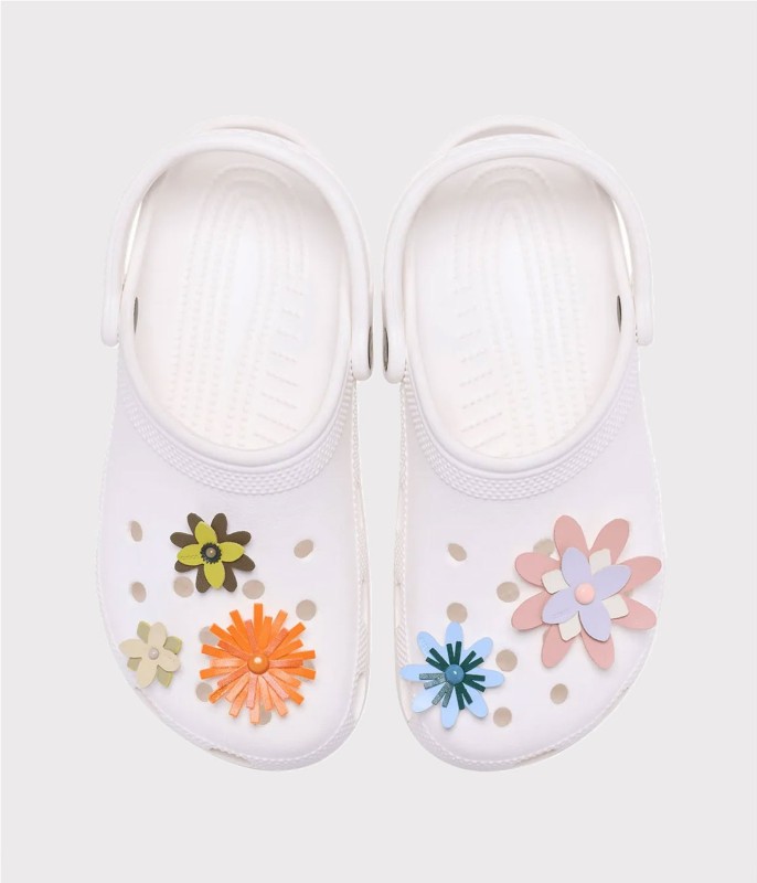 CROCS JIBBITZ LETH FLORAL 5 PK