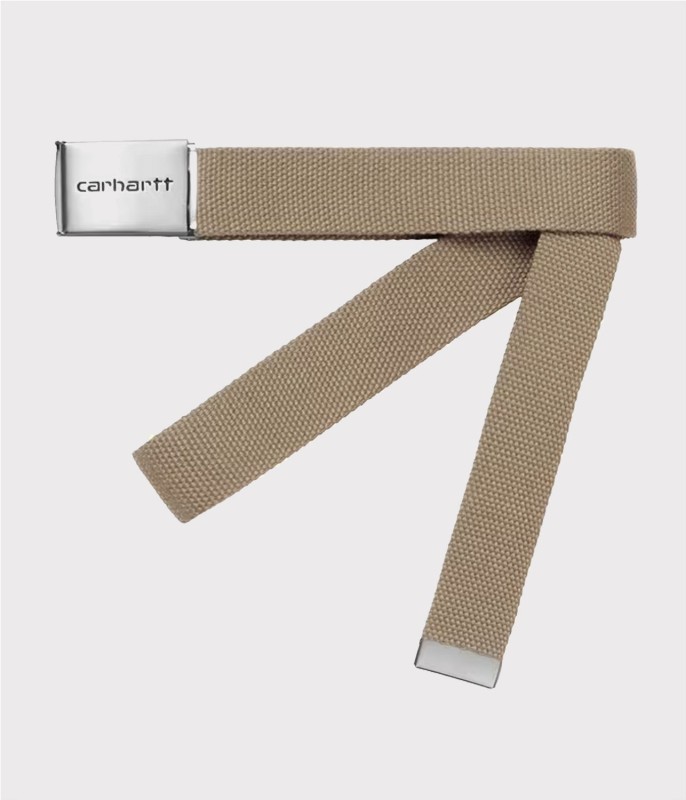 CARHARTT WIP CLIP BELT CHROME