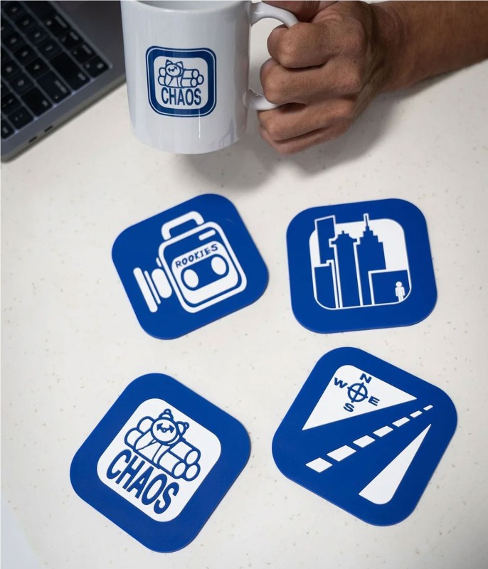 411 COASTER ICONS 4PACK 2