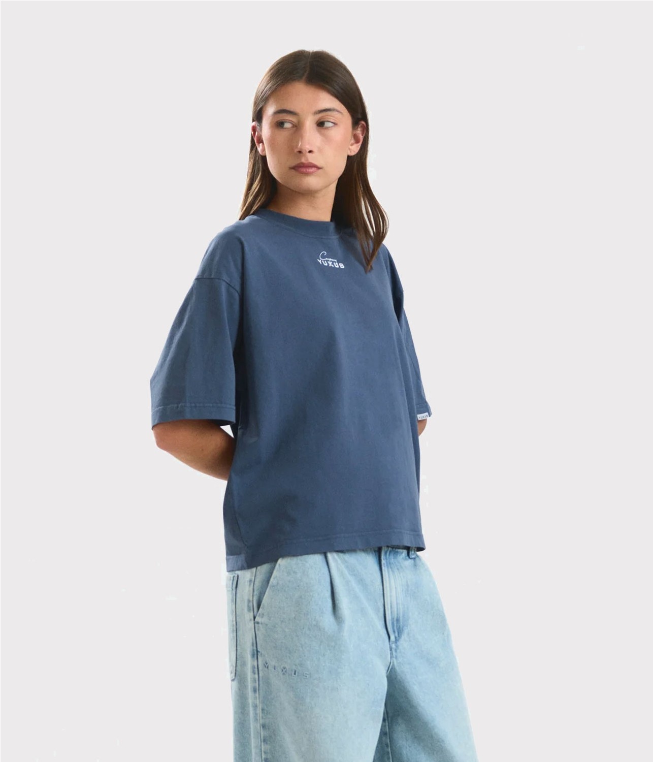 YUXUS DEEPSEA AZURE TEE
