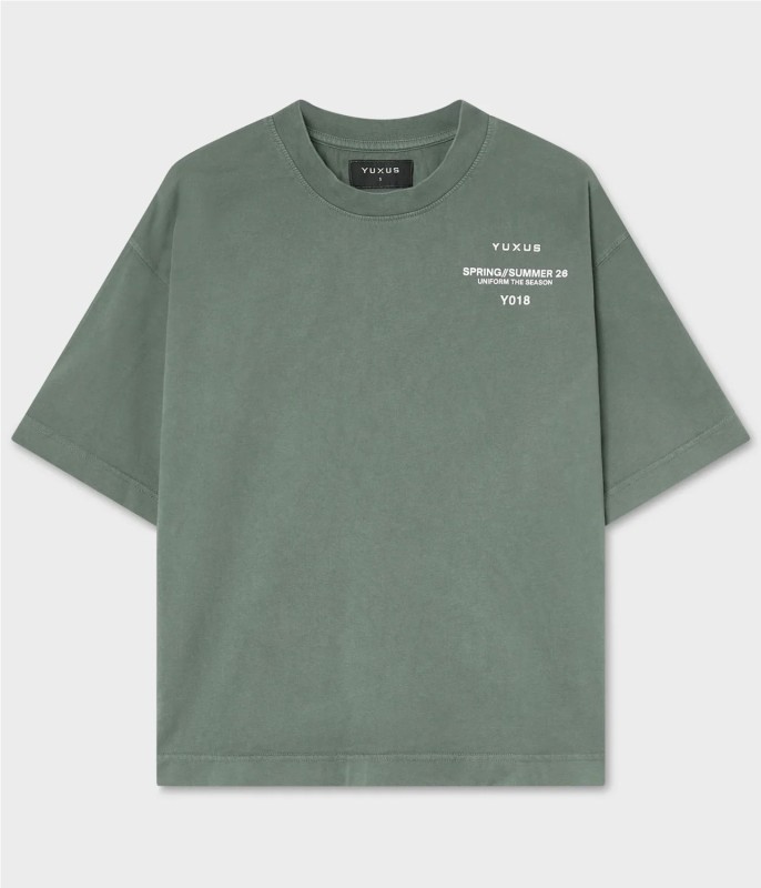 YUXUS OREL GREEN TEE 2
