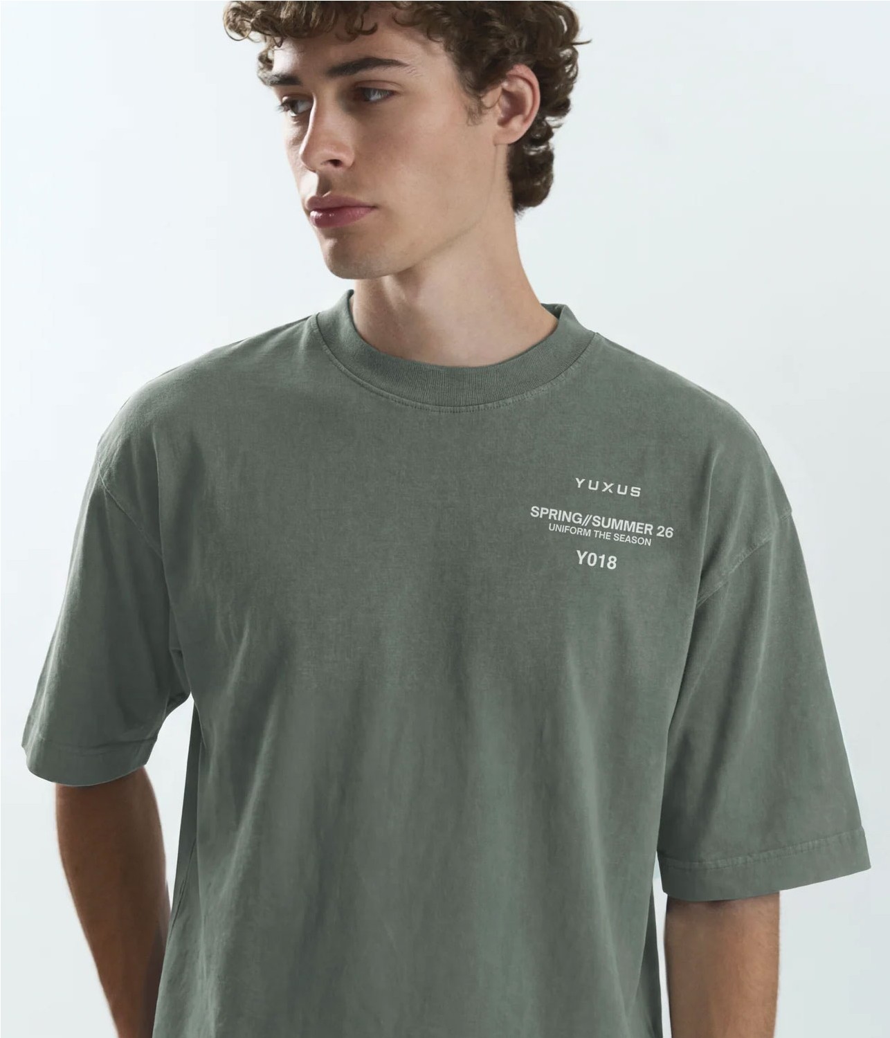 YUXUS OREL GREEN TEE
