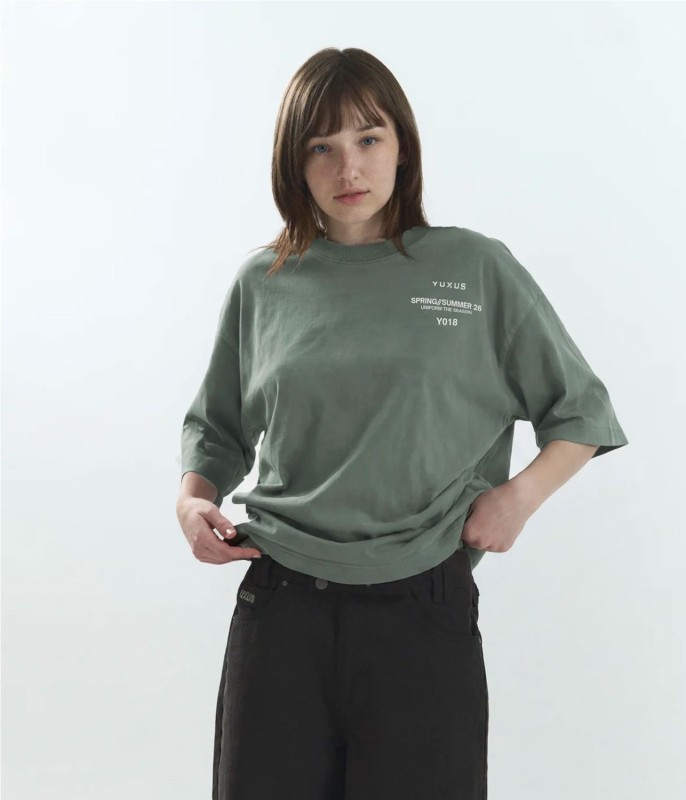 YUXUS OREL GREEN TEE