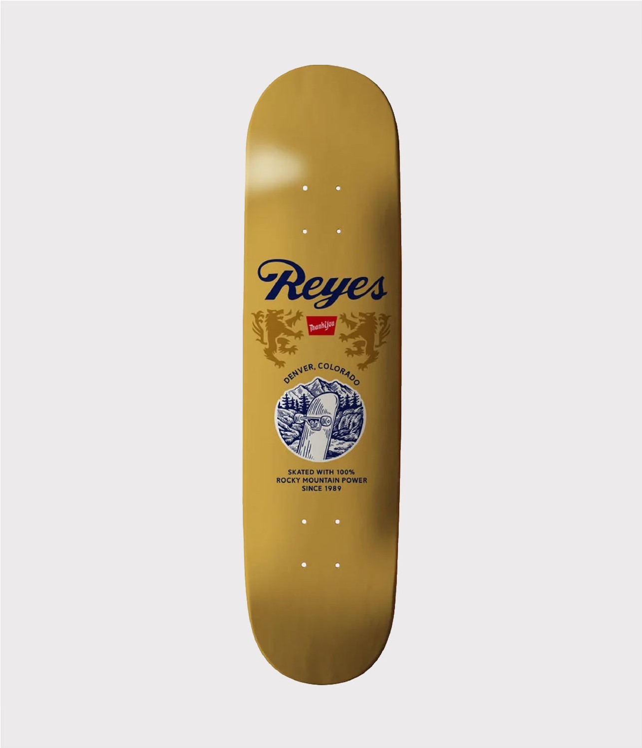 THANK YOU REYES ROCKIES DECK