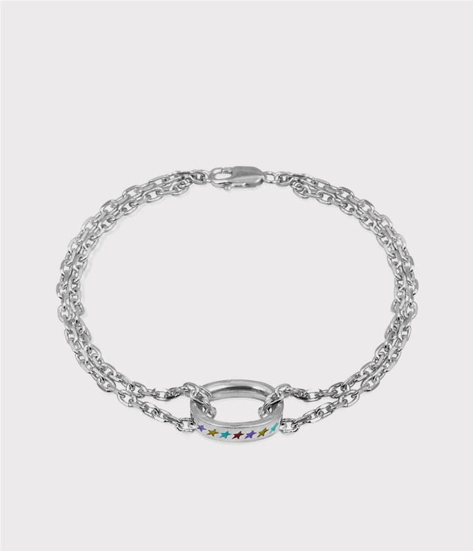 TWOJEYS ENAMELD MULT BRACELE M