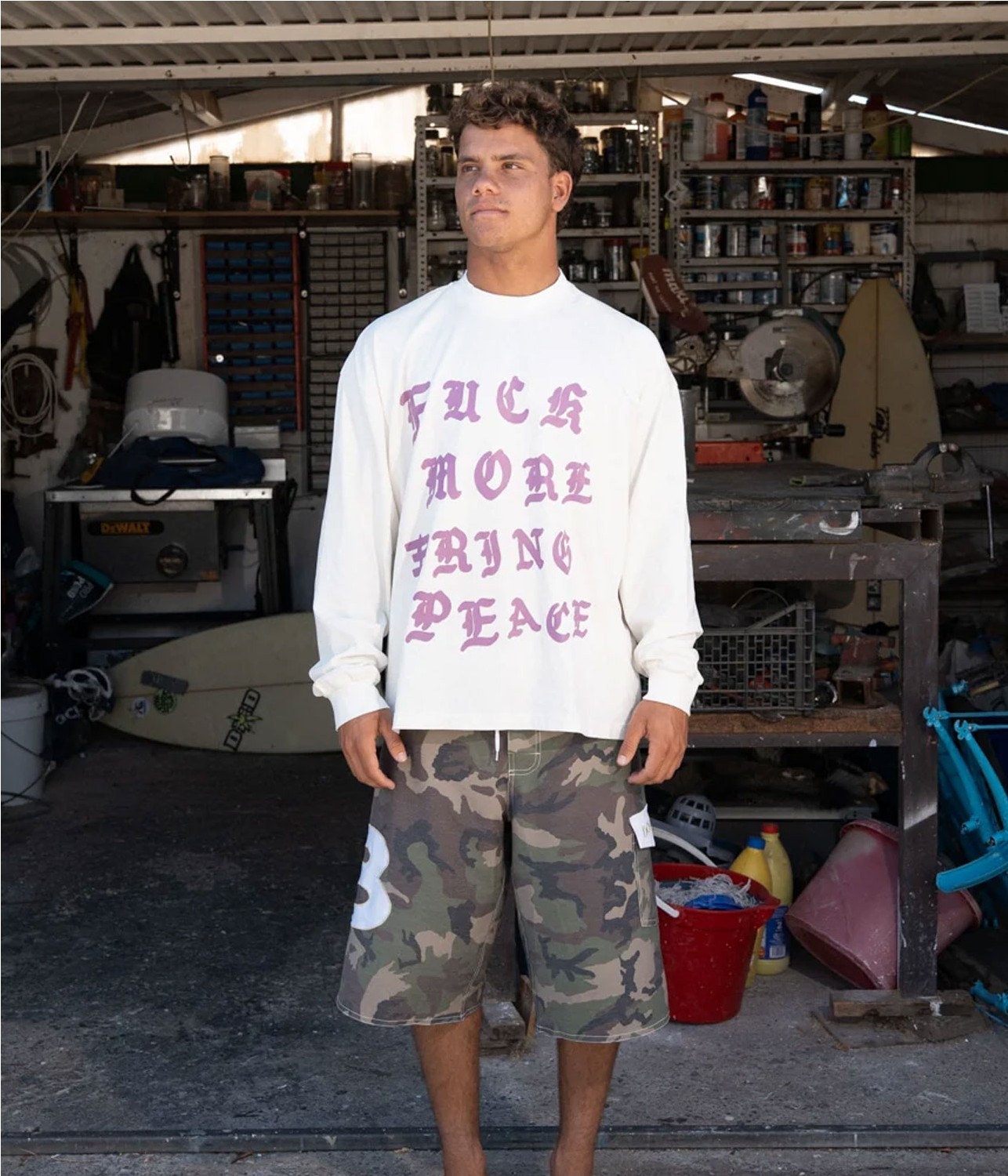 BOGARTS PEACE LONGSLEEVE