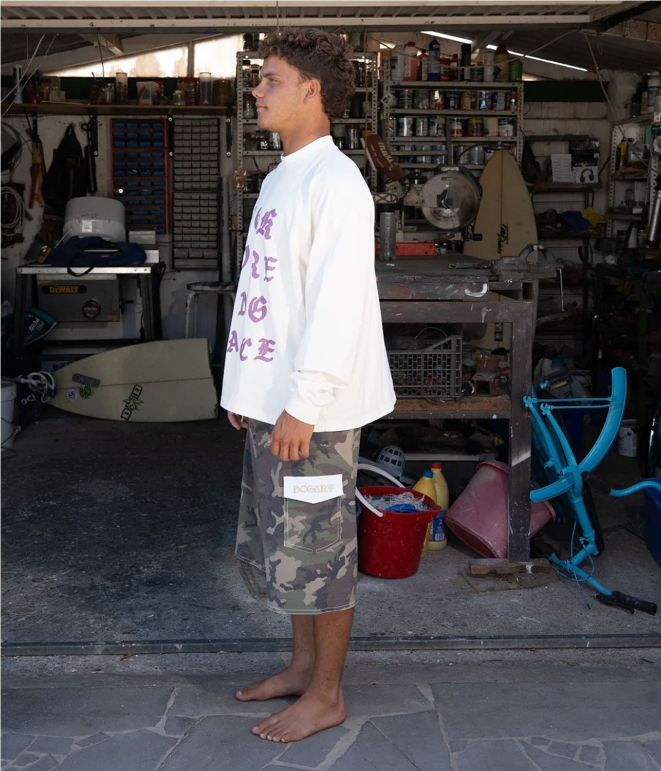 BOGARTS CAMO BOARDSHORT