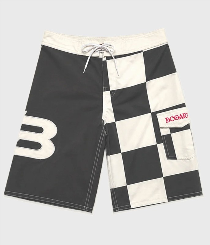 BOGARTS CHECKER BOARDSHORT