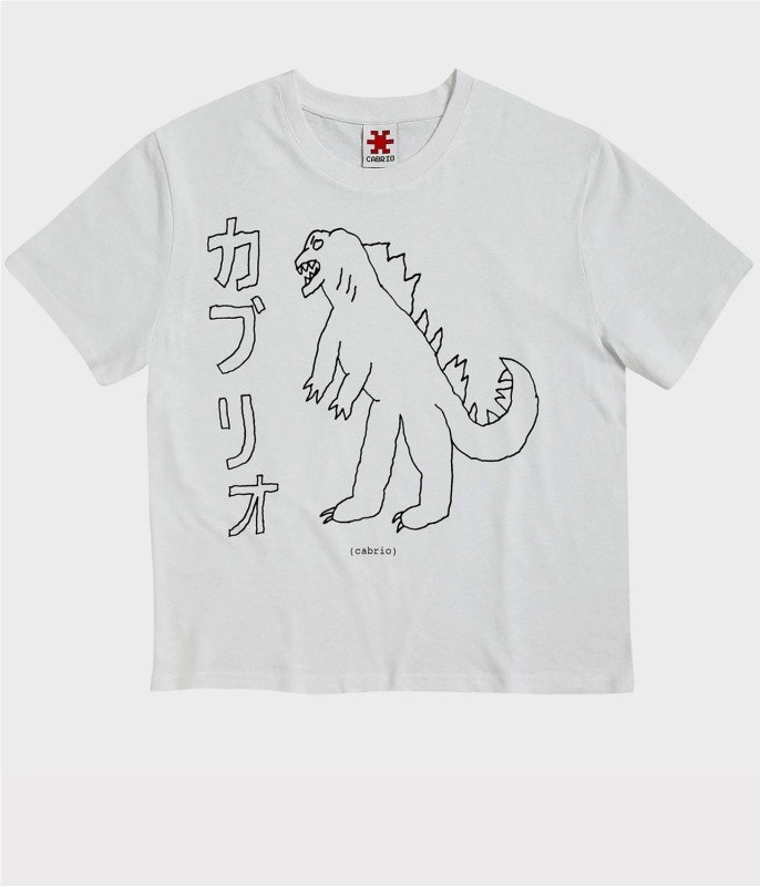 CABRIO GOZILLA TEE