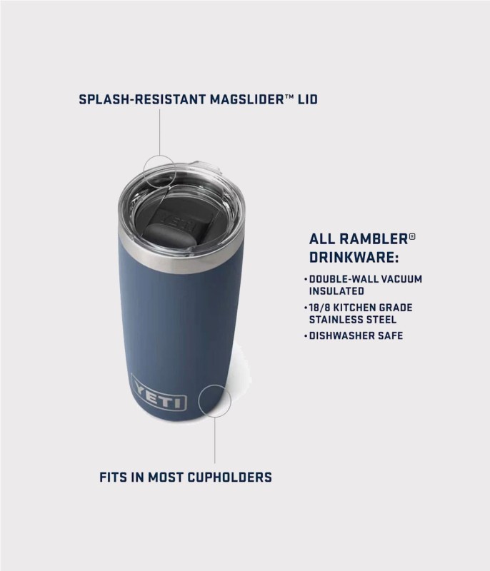 YETI RAMBLER TUMBLER MS 10 OZ