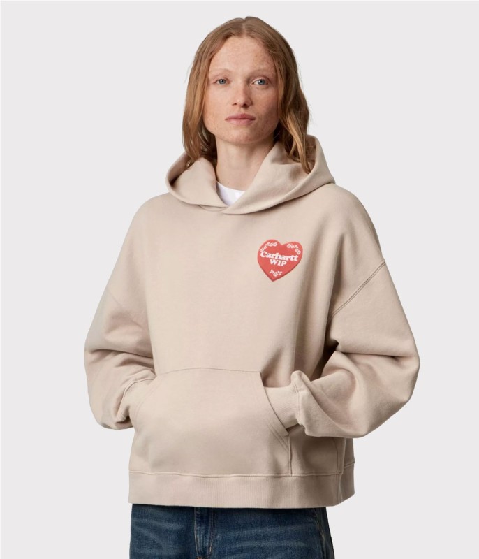 CARHARTT WIP W HOODED HART CSE