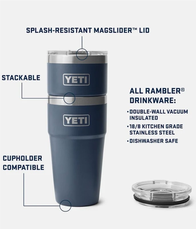 YETI RAMBLER CUP MS 20 OZ